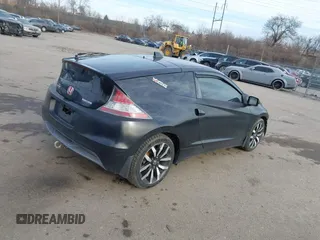 2011 Honda CR-Z EX with VIN JHMZF1D62BS000890, listed as a IAAI auction lot 41651835 with 182,348 mi miles. Bid and sale history available at carsss.com. Image 4.