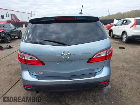 2012 Mazda 5 Grand Touring with VIN JM1CW2DL4C0141511, listed as a IAAI auction lot 42001392 with 99,097 mi miles and . Bid and sale history available at carsss.com. Image 16.