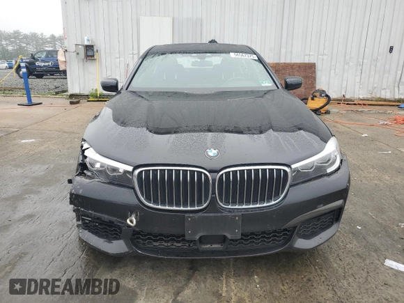 2019 BMW 7 Series 740i xDrive z VIN WBA7E4C52KGV28841, wystawiony jako Copart lot #56567375 z przebiegiem 162 220 mil mil oraz Szkoda całkowita • Salvage title. Historia ofert i sprzedaży dostępna na DreamBid. Obrazek 5.