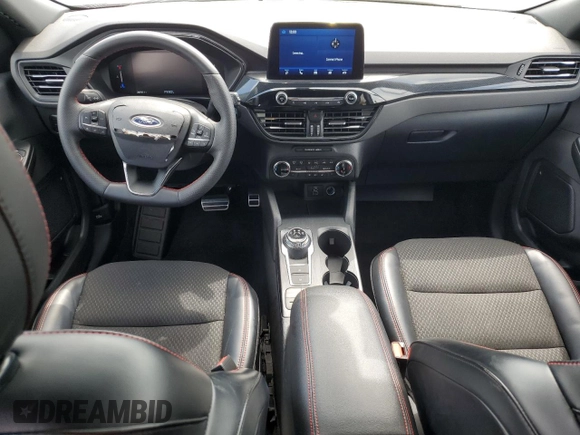 2024 Ford Escape ST-Line with VIN 1FMCU0MN8RUA25835, listed as a Copart auction lot 54491295 with 26,395 mi miles and Non Repairable. Bid and sale history available at carsss.com. Image 8.