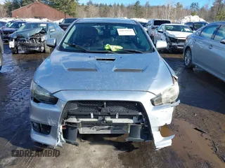 2008 Mitsubishi Lancer Evolution GSR with VIN JA3AW86V78U048263, listed as a IAAI auction lot 41670970 with 146,293 mi miles. Bid and sale history available at carsss.com. Image 12.