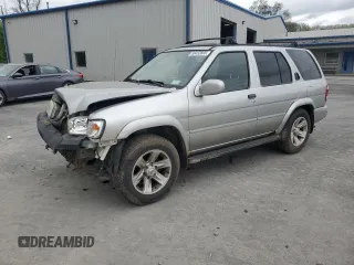 2003 Nissan Pathfinder LE z VIN JN8DR09Y53W837171, wystawiony jako Copart lot #58432695 z przebiegiem 113 010 mil mil oraz Szkoda całkowita • Salvage title. Historia ofert i sprzedaży dostępna na DreamBid. Obrazek 1.