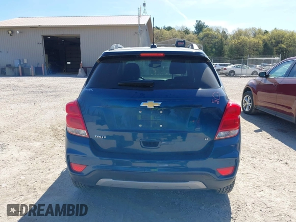 2020 Chevrolet Trax LT with VIN 3GNCJLSB6LL288423, listed as a IAAI auction lot 42213843 with 75,624 mi miles and . Bid and sale history available at DreamBid. Image 17.