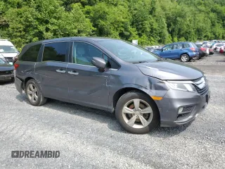 2019 Honda Odyssey EX with VIN 5FNRL6H59KB032323, listed as a Copart auction lot 58303005 with 248,486 mi miles and Salvage title. Bid and sale history available at DreamBid. Image 4.