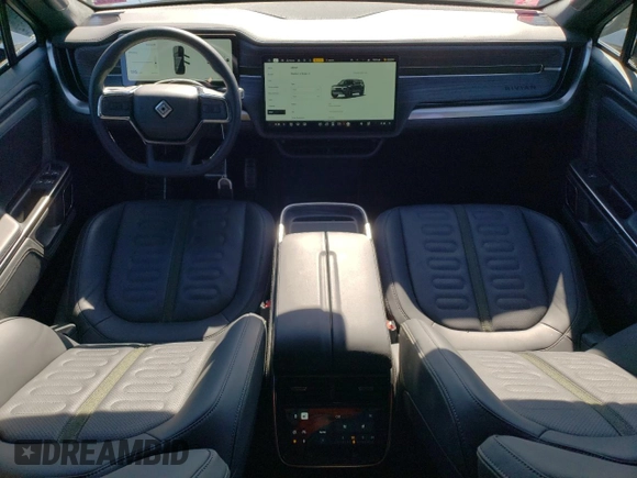2023 Rivian R1S Adventure with VIN 7PDSGABA3PN012584, listed as a Copart auction lot 47557575 with 8,633 mi miles and Salvage Title. Bid and sale history available at carsss.com. Image 8.