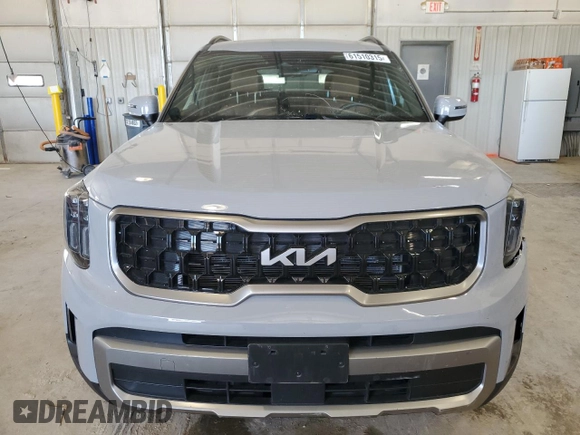 2023 Kia Telluride EX X-Line с VIN 5XYP3DGC2PG377690, выставлен на аукционе Copart как лот 61510315 с пробегом 33 183 миль миль и Списание • Salvage title. История ставок и продаж доступна на DreamBid. Изображение 5.