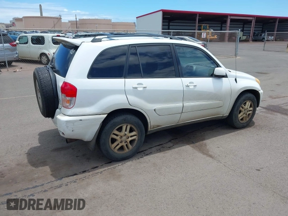 2003 Toyota RAV4 with VIN JTEGH20V830090464, listed as a IAAI auction lot 42249762 with 266,575 mi miles and . Bid and sale history available at DreamBid. Image 4.