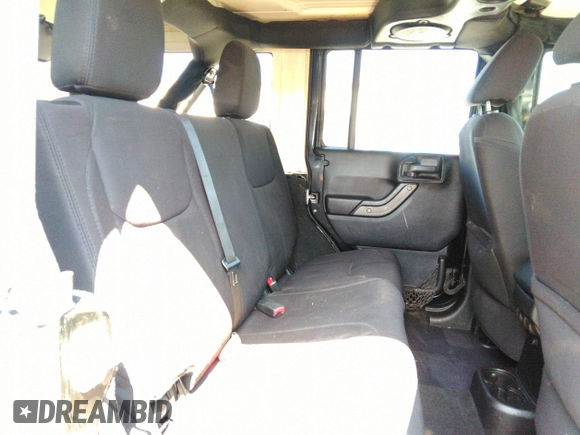 2013 Jeep Wrangler Unlimited Sport z VIN 1C4BJWDG1DL660844, wystawiony jako IAAI lot #42347284 z przebiegiem 168 709 mil mil oraz . Historia ofert i sprzedaży dostępna na DreamBid. Obrazek 8.