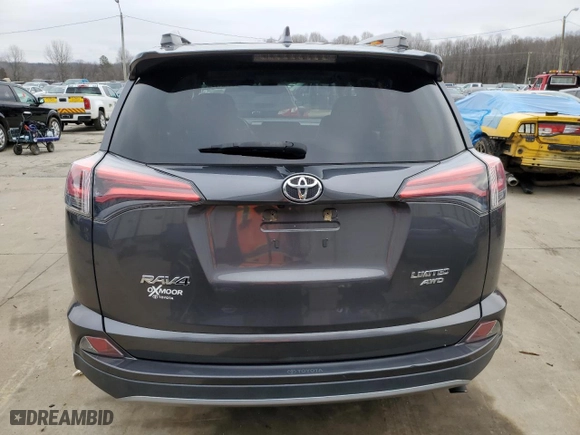 2018 Toyota RAV4 Limited with VIN 2T3DFREV5JW753738, listed as a Copart auction lot 44341225 with 68,220 mi miles and Salvage Title. Bid and sale history available at carsss.com. Image 6.