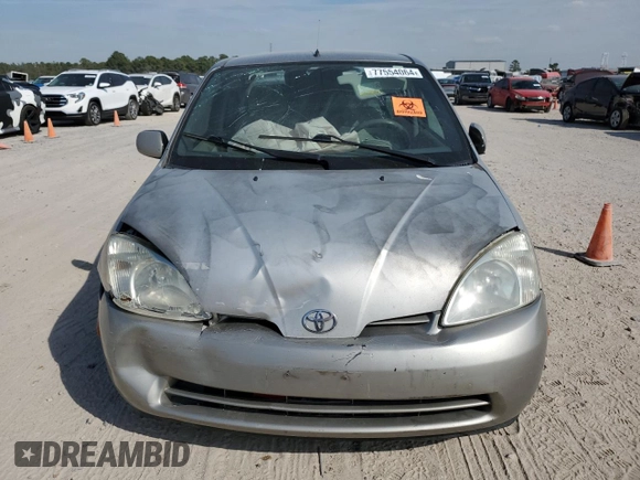 2003 Toyota Prius with VIN JT2BK18U230083380, listed as a Copart auction lot 77554064 with 0 mi miles and Salvage Title. Bid and sale history available at carsss.com. Image 5.