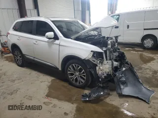 2018 Mitsubishi Outlander ES with VIN JA4AZ3A3XJZ019960, listed as a Copart auction lot 59739265 with 131,520 mi miles and Salvage title. Bid and sale history available at DreamBid. Image 4.