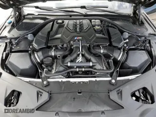 2023 BMW M8 Competition with VIN WBSAE0C06PCK75147, listed as a Copart auction lot 76423584 with 18,692 mi miles and Clean Title. Bid and sale history available at carsss.com. Image 7.