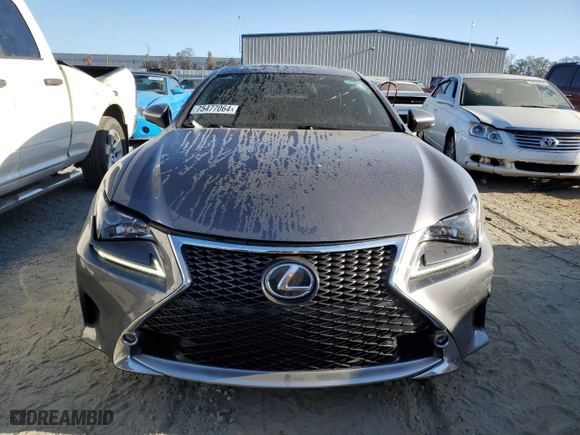 2016 Lexus RC 200t with VIN JTHHA5BC3G5000705, listed as a Copart auction lot 75477064 with NaN miles and Salvage Title. Bid and sale history available at carsss.com. Image 5.