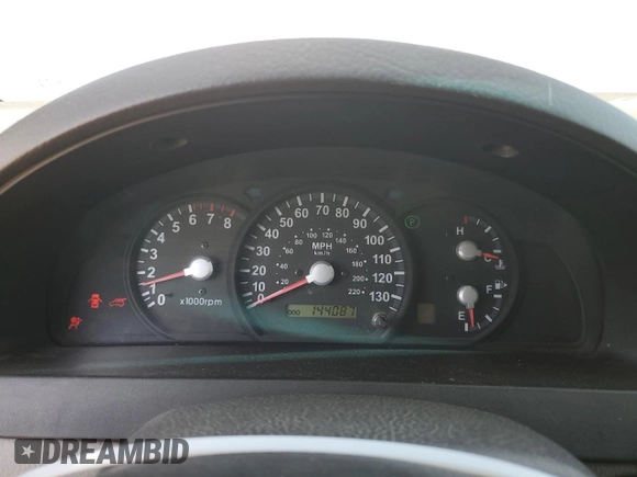 2006 Kia Sorento LX with VIN KNDJD733X65578898, listed as a Copart auction lot 60261065 with 144,087 mi miles and Salvage title. Bid and sale history available at DreamBid. Image 9.