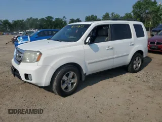 2011 Honda Pilot EX-L z VIN 5FNYF4H54BB031703, wystawiony jako Copart lot #60595295 z przebiegiem Nie podano mil oraz Czysty tytuł • Clean title. Historia ofert i sprzedaży dostępna na DreamBid. Obrazek 1.