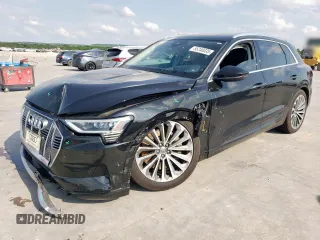2019 Audi e-tron Prestige with VIN WA1VABGE1KB013888, listed as a Copart auction lot 55246035 with 41,529 mi miles and Salvage Title. Bid and sale history available at DreamBid. Image 1.