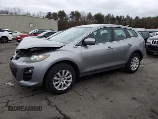 2010 Mazda CX-7 Sport with VIN JM3ER2WM4A0312929, listed as a Copart auction lot 48062835 with 51,948 mi miles and Salvage Title. Bid and sale history available at carsss.com. Image 1.