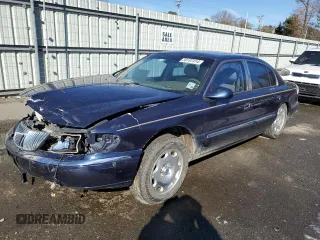 2002 Lincoln Continental with VIN 1LNHM97V82Y612492, listed as a Copart auction lot 38197414 with 198,537 mi miles and Salvage Title. Bid and sale history available at carsss.com. Image 1.