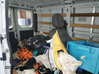 2023 Ram ProMaster Cargo with VIN 3C6LRVVG6PE579753, listed as a Copart auction lot 78207474 with Not Provided miles and Salvage Title. Bid and sale history available at DreamBid. Image 11.