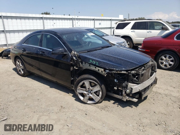 2018 Mercedes-Benz CLA 250 with VIN WDDSJ4EB9JN567504, listed as a Copart auction lot 65083373 with 81,962 mi miles and . Bid and sale history available at DreamBid. Image 4.