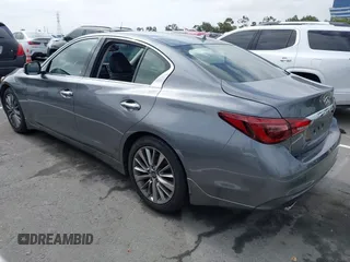 2020 Infiniti Q50 Luxe z VIN JN1EV7AP5LM204711, wystawiony jako IAAI lot #42575155 z przebiegiem 29 895 mil mil oraz . Historia ofert i sprzedaży dostępna na DreamBid. Obrazek 3.