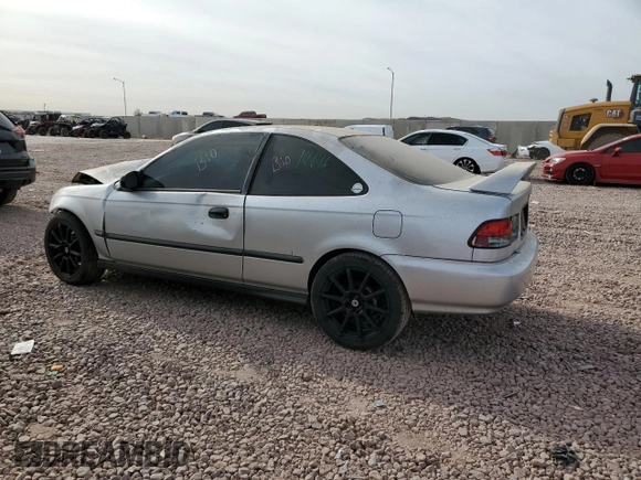 1998 Honda Civic DX with VIN 1HGEJ6121WL054485, listed as a Copart auction lot 84649634 with 212,769 mi miles and Salvage Title. Bid and sale history available at carsss.com. Image 2.