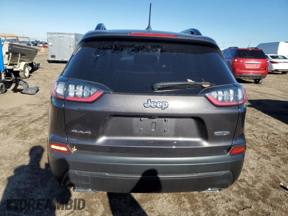 2022 Jeep Cherokee Latitude Lux with VIN 1C4PJMMN6ND546066, listed as a Copart auction lot 80801574 with 18,161 mi miles and Salvage title. Bid and sale history available at DreamBid. Image 6.