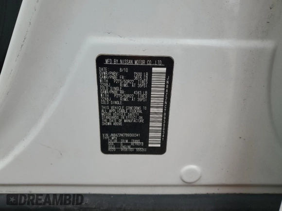 2011 Infiniti QX56 8-passenger z VIN JN8AZ2NC7B9300341, wystawiony jako Copart lot #52969675 z przebiegiem 146 118 mil mil oraz Szkoda całkowita • Salvage title. Historia ofert i sprzedaży dostępna na DreamBid. Obrazek 13.