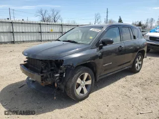 2017 Jeep Compass High Altitude with VIN 1C4NJCEB6HD199087, listed as a Copart auction lot 52932885 with 92,039 mi miles and Clean Title. Bid and sale history available at carsss.com. Image 1.