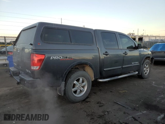 2012 Nissan Titan S with VIN 1N6AA0EC0CN325059, listed as a Copart auction lot 84828374 with 148,856 mi miles and Salvage Title. Bid and sale history available at carsss.com. Image 3.