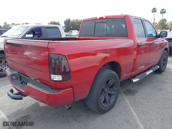 2009 Dodge Ram 1500 SLT with VIN 1D3HB18T89S722830, listed as a IAAI auction lot 41686767 with 96,534 mi miles. Bid and sale history available at carsss.com. Image 4.