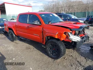 2018 Toyota Tacoma SR with VIN 3TMCZ5AN6JM175524, listed as a IAAI auction lot 41680393 with 150,682 mi miles. Bid and sale history available at carsss.com. Image 1.