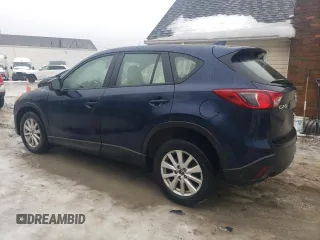 2014 Mazda CX-5 Sport with VIN JM3KE2BE7E0407309, listed as a Copart auction lot 43612455 with 152,510 mi miles and Salvage Title. Bid and sale history available at carsss.com. Image 2.