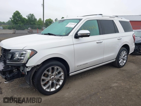 2019 Ford Expedition Platinum with VIN 1FMJU1MT1KEA68098, listed as a IAAI auction lot 42594143 with 116,813 mi miles and . Bid and sale history available at DreamBid. Image 18.