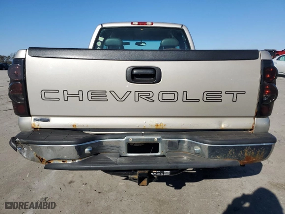 2004 Chevrolet Silverado 1500 LS with VIN 1GCEK19V34E387074, listed as a Copart auction lot 46157045 with 215,909 mi miles and Clean Title. Bid and sale history available at carsss.com. Image 6.