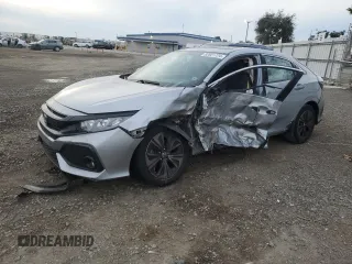 2017 Honda Civic EX-L z VIN SHHFK7H79HU211501, wystawiony jako Copart lot #57067815 z przebiegiem Nie podano mil oraz Szkoda całkowita • Salvage title. Historia ofert i sprzedaży dostępna na DreamBid. Obrazek 1.