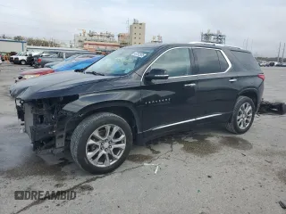 2019 Chevrolet Traverse Premier with VIN 1GNERKKW1KJ203508, listed as a Copart auction lot 47372525 with 90,518 mi miles and Salvage Title. Bid and sale history available at carsss.com. Image 1.