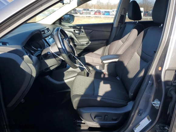 2020 Nissan Rogue SV with VIN JN8AT2MV1LW120487, listed as a Copart auction lot 83599794 with 57,109 mi miles and Salvage Title. Bid and sale history available at carsss.com. Image 7.