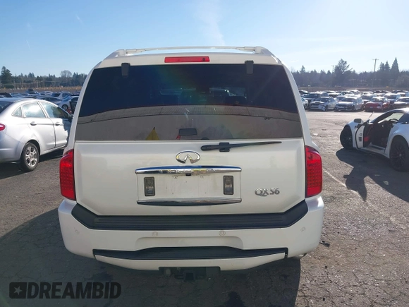 2004 Infiniti QX56 with VIN 5N3AA08CX4N812210, listed as a IAAI auction lot 41402934 with 175,995 mi miles. Bid and sale history available at carsss.com. Image 16.