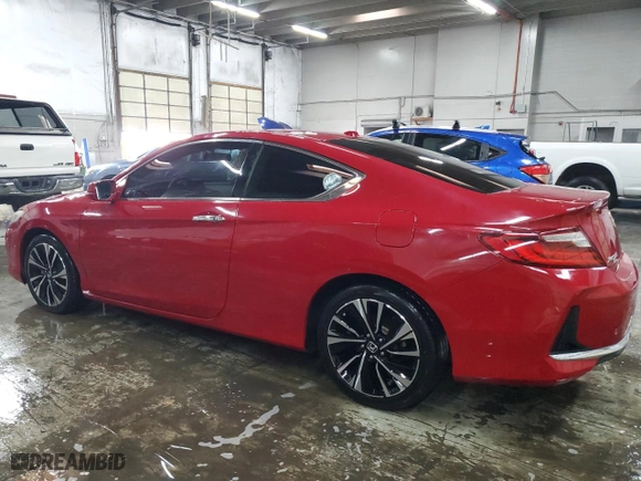 2016 Honda Accord Coupe EX with VIN 1HGCT1B73GA008717, listed as a Copart auction lot 44651805 with 41,092 mi miles and Clean Title. Bid and sale history available at carsss.com. Image 2.