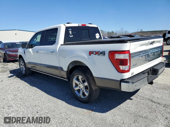 2022 Ford F-150 XL with VIN 1FTFW1ED8NFA41264, listed as a Copart auction lot 47082855 with 21,784 mi miles and Salvage Title. Bid and sale history available at carsss.com. Image 2.