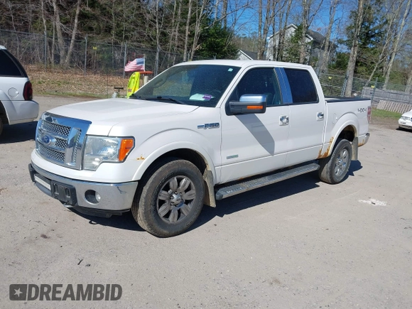 2011 Ford F-150 XLT with VIN 1FTFW1ETXBFC33076, listed as a IAAI auction lot 42142962 with 160,208 mi miles and . Bid and sale history available at carsss.com. Image 2.