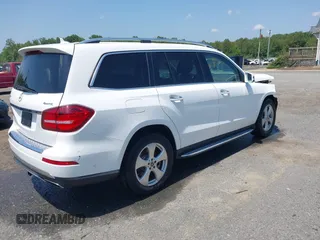 2017 Mercedes-Benz GLS 450 with VIN 4JGDF6EE1HA968827, listed as a IAAI auction lot 42561413 with 165,348 mi miles and . Bid and sale history available at DreamBid. Image 4.