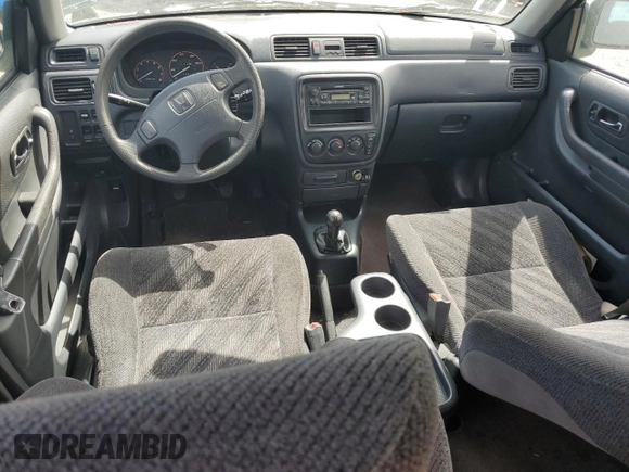 2001 Honda CR-V EX with VIN JHLRD176X1S009101, listed as a Copart auction lot 52637395 with 194,514 mi miles and Salvage Title. Bid and sale history available at carsss.com. Image 8.