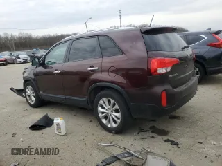 2014 Kia Sorento EX with VIN 5XYKUDA7XEG452703, listed as a Copart auction lot 47835975 with 155,333 mi miles and Salvage title. Bid and sale history available at DreamBid. Image 2.