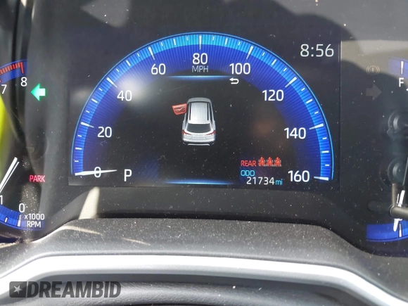 2022 Toyota Corolla Cross XLE with VIN 7MUEAAAG2NV004274, listed as a IAAI auction lot 42057280 with 21,734 mi miles and . Bid and sale history available at DreamBid. Image 7.