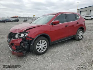 2017 Nissan Rogue S with VIN JN8AT2MT7HW382343, listed as a Copart auction lot 51247855 with 138,260 mi miles and Salvage Title. Bid and sale history available at carsss.com. Image 1.