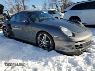 2007 Porsche 911 Turbo with VIN WP0AD299X7S785034, listed as a Copart auction lot 44736865 with 33,259 mi miles and Non Repairable. Bid and sale history available at DreamBid. Image 4.