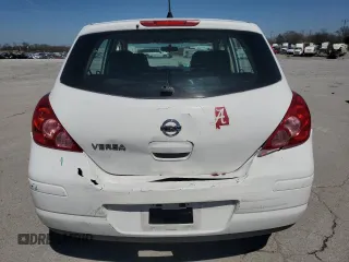 2012 Nissan Versa S with VIN 3N1BC1CP8CK275730, listed as a Copart auction lot 49444785 with 185,129 mi miles and Salvage Title. Bid and sale history available at carsss.com. Image 6.