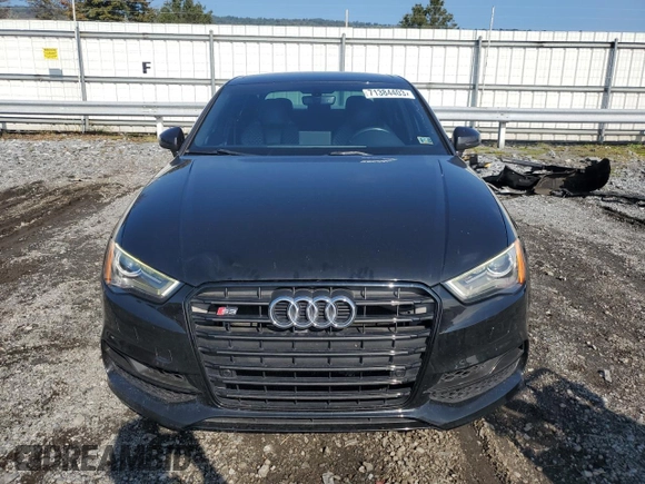 2016 Audi S3 Premium Plus with VIN WAUB1GFF2G1017698, listed as a Copart auction lot 71384403 with 71,216 mi miles. Bid and sale history available at carsss.com. Image 5.